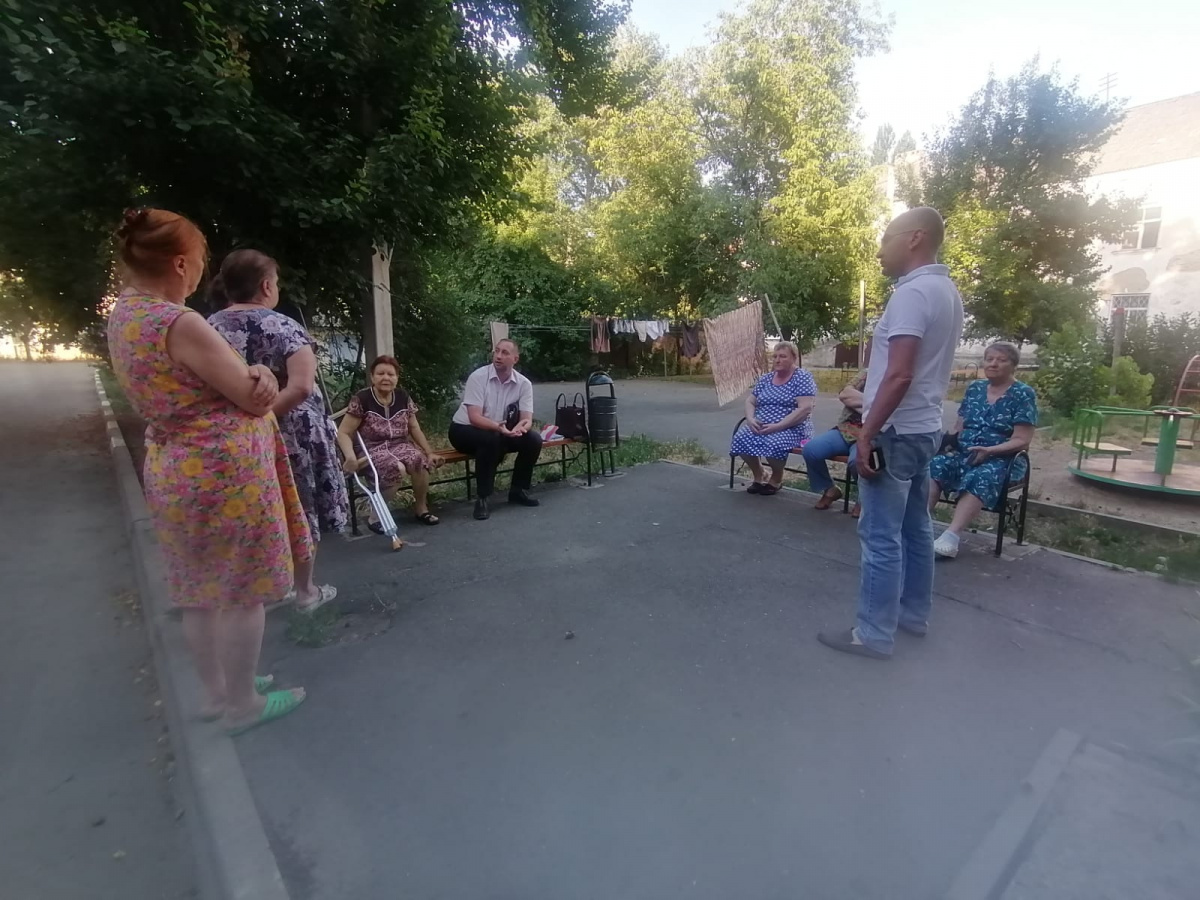 Встреча с жителями многоквартирного дома | 04.07.2024 | Армавир - БезФормата